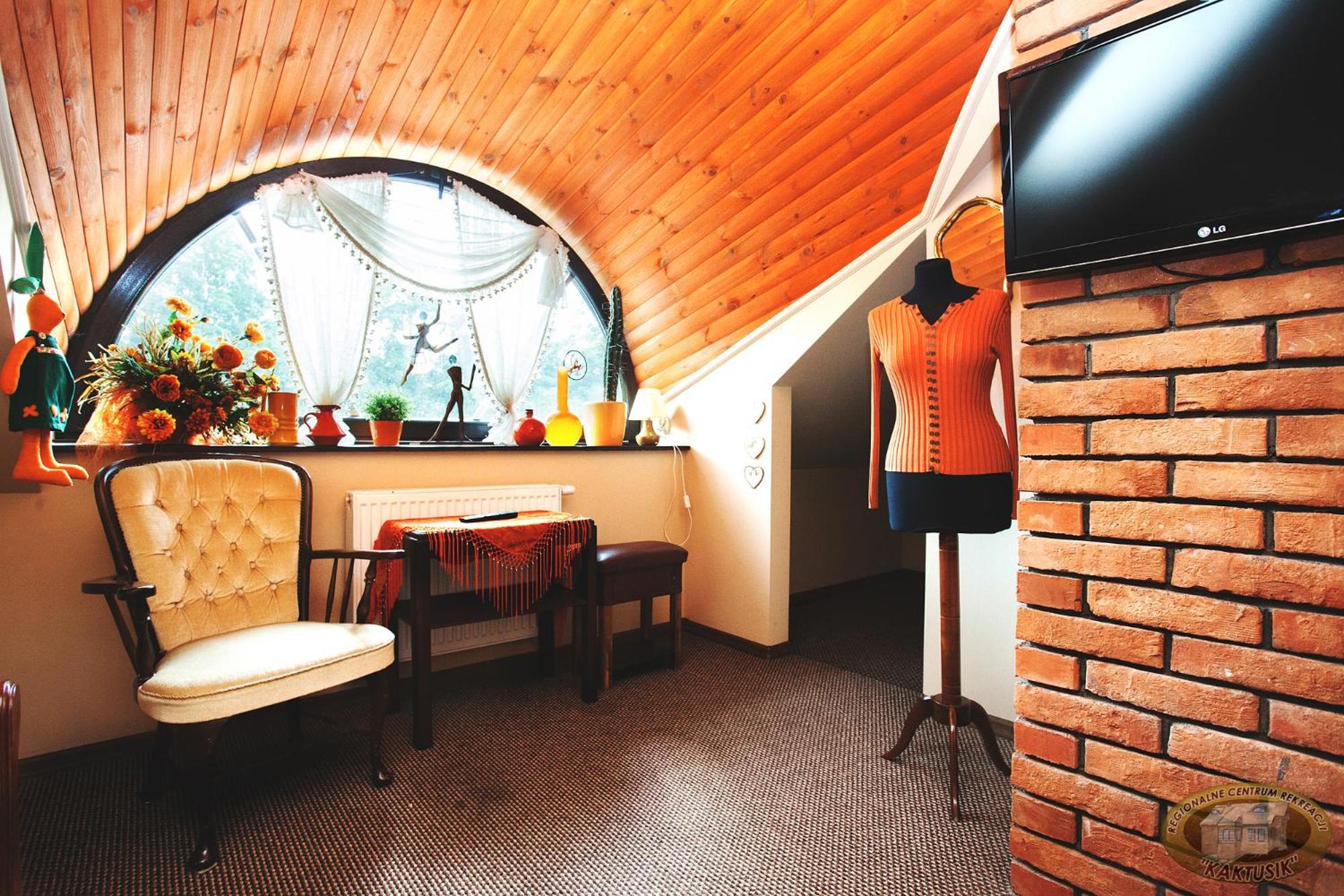 Kaktusik Otel Augustów Oda fotoğraf